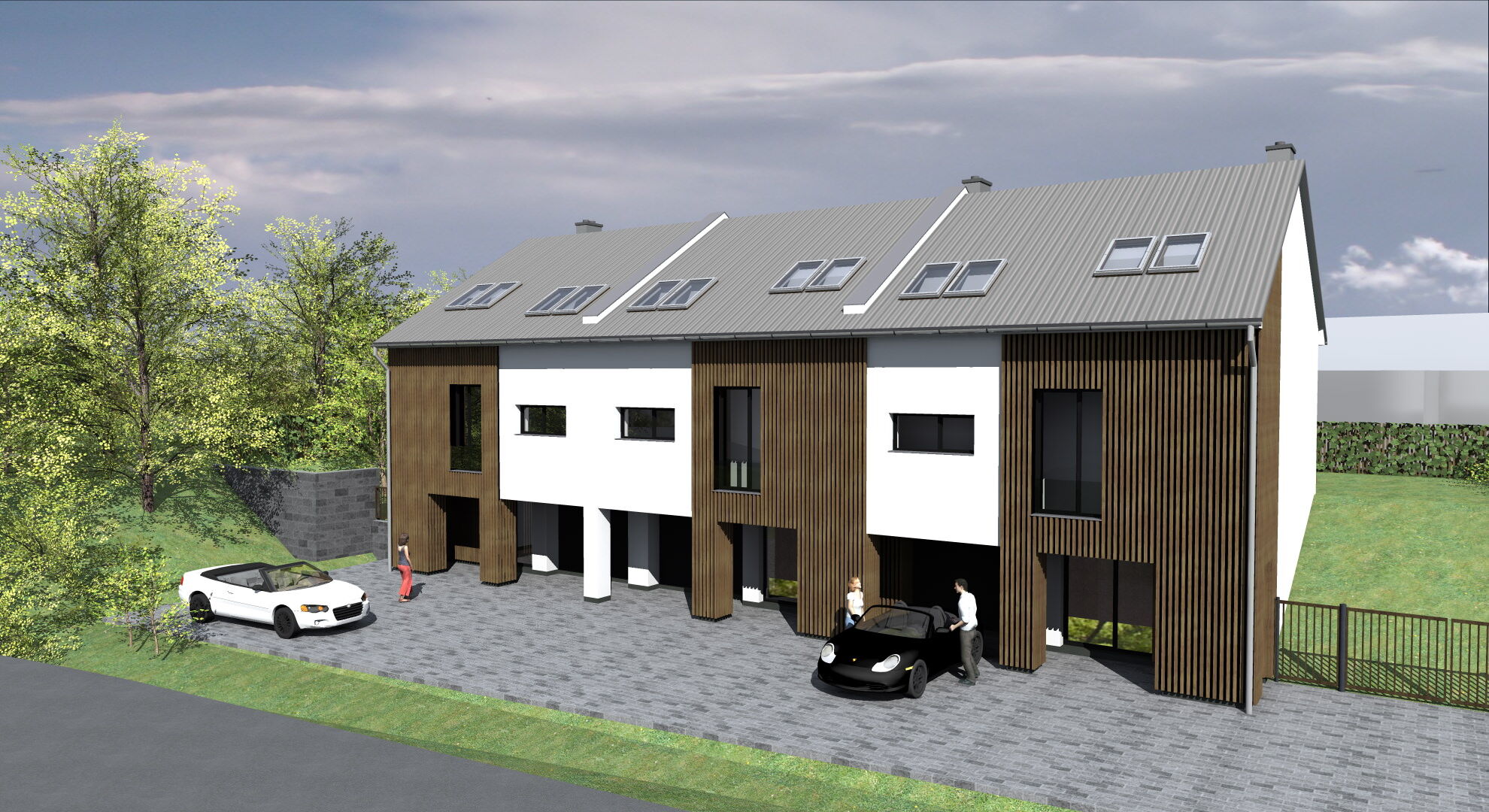 Projet 155  <br> Rezidenční bydlení u Prahy